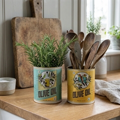 Små Retro Metaldåser fra Rex London | Olive Oil - Boxdelux